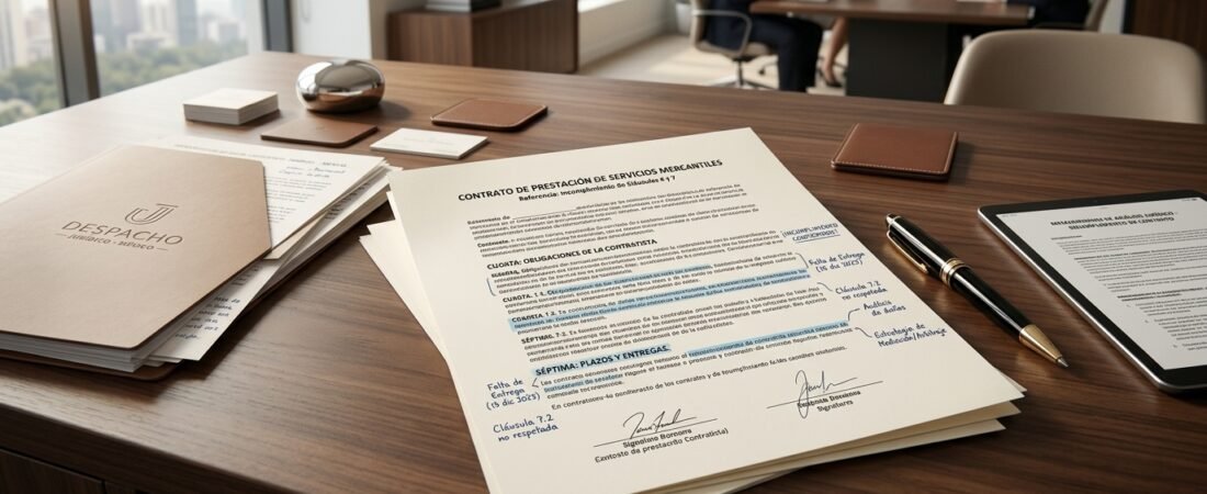 ¿Qué hacer ante el incumplimiento de un contrato?