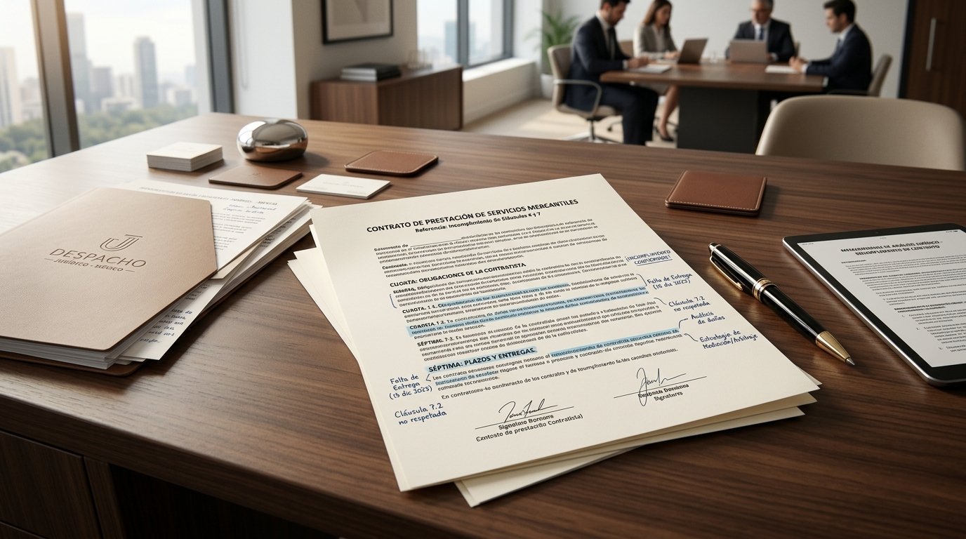 ¿Qué hacer ante el incumplimiento de un contrato?